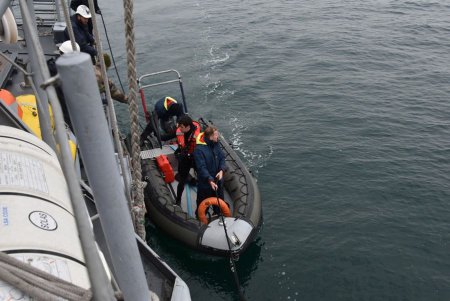 Одесские курсанты проходят стажировку на кораблях НАТО (фото) 