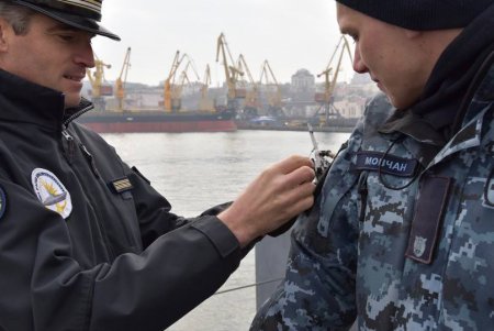 Одесские курсанты проходят стажировку на кораблях НАТО (фото) 