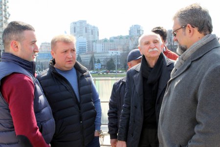 Завершается реконструкция стелы «Крылья Победы» (фоторепортаж)