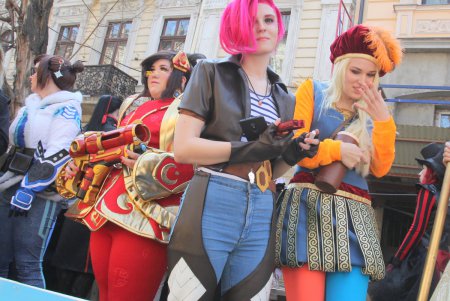 В Одессе состоялся главный парад Юморины (фоторепортаж)