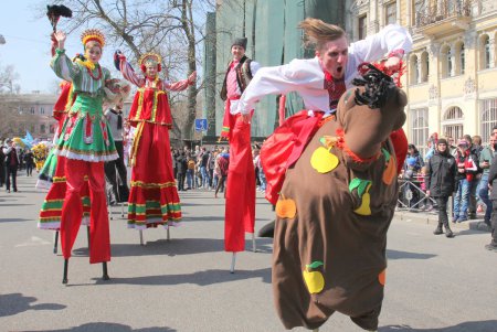 В Одессе состоялся главный парад Юморины (фоторепортаж)