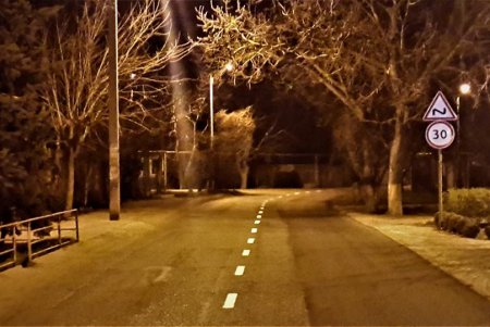 В районе 411-й батареи обновили дорожную разметку (фото)