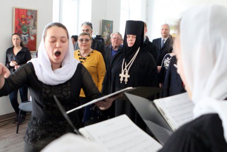 Открытие выставки творчества одесских художников «Весна, весна...!» (фоторепортаж)