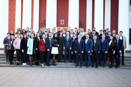 Мэр Одессы встретился с делегацией харьковского Молодежного совета (фото)