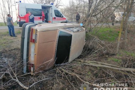 На трассе Одесса-Рени три человека травмировано в результате ДТП (фото)