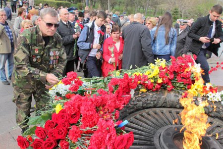 Одесса празднует 75 лет со дня освобождения от нацистских оккупантов (фоторепортаж)