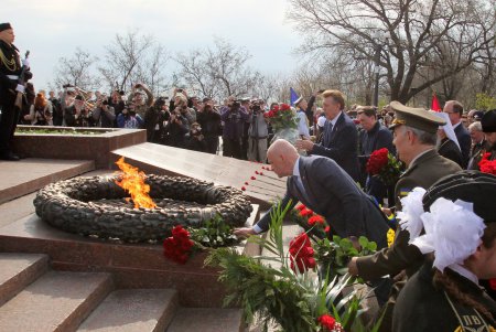 Одесса празднует 75 лет со дня освобождения от нацистских оккупантов (фоторепортаж)