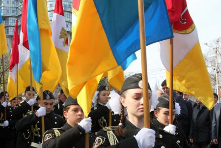 Одесса празднует 75 лет со дня освобождения от нацистских оккупантов (фоторепортаж)