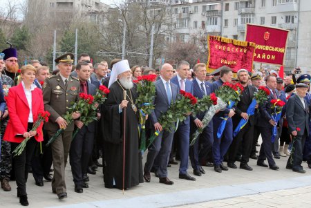 Одесса празднует 75 лет со дня освобождения от нацистских оккупантов (фоторепортаж)