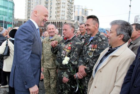 Одесса празднует 75 лет со дня освобождения от нацистских оккупантов (фоторепортаж)