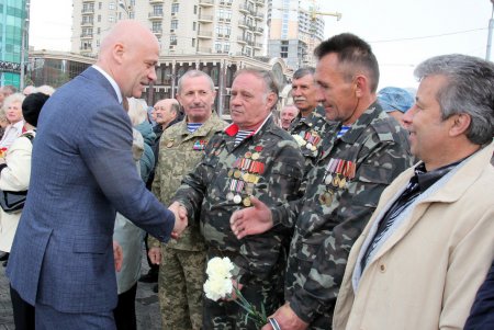 Одесса празднует 75 лет со дня освобождения от нацистских оккупантов (фоторепортаж)