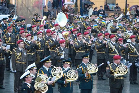 На площади у Дюка прошел концерт духовых оркестров (фото, видео)