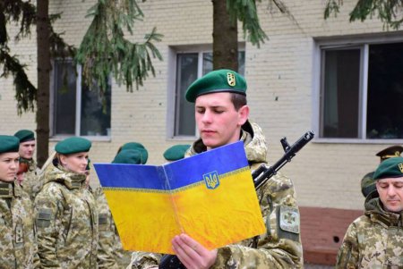20 одесских пограничников приняли присягу на верность украинскому народу (фото) 