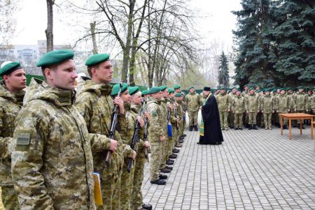 20 одесских пограничников приняли присягу на верность украинскому народу (фото) 