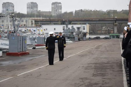 В Одессе отметили 25-ю годовщину со дня создания военно-морской базы «Юг» (фото)