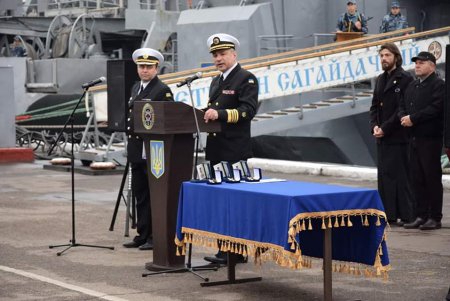 В Одессе отметили 25-ю годовщину со дня создания военно-морской базы «Юг» (фото)