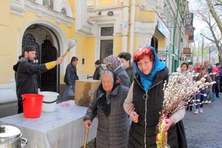 Одесситы празднуют Вербное воскресенье (фоторепортаж) 