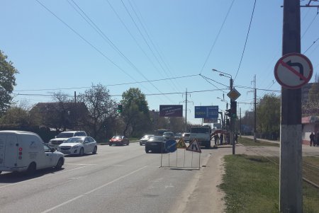 Вниманию водителей: в Киевском районе установили временные дорожные знаки (фото)