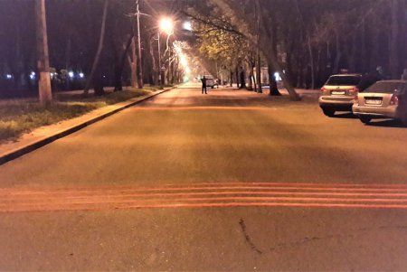 Возле детского сада на Черемушках установили шумовые полосы (фото)