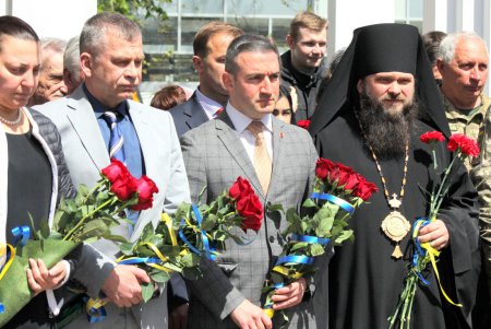 Митинг-реквием у памятника одесситам-чернобыльцам (фоторепортаж)