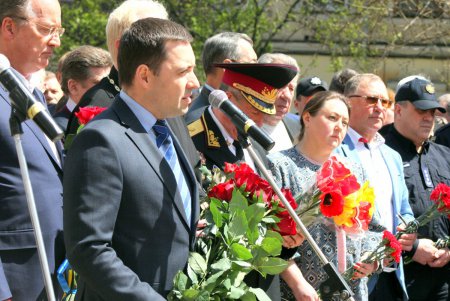 Митинг-реквием у памятника одесситам-чернобыльцам (фоторепортаж)