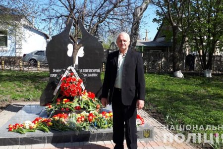 Правоохранители почтили память ликвидаторов аварии на Чернобыльской атомной станции (фото)