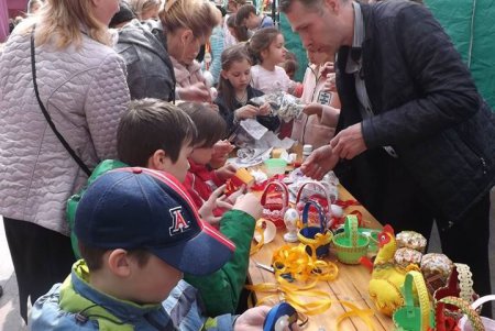 В Горсаду прошел фестиваль «Пасхальная радость» (фото)