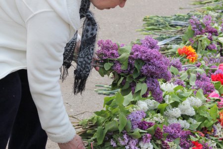 Пятая годовщина трагедии 2 мая: на Куликовом поле выпустили в небо черные и белые шары (фоторепортаж)