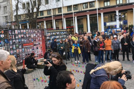 На Греческой площади состоялся межконфессиональный молебен по жертвам 2 мая (фото, видео) 