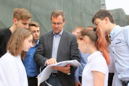 В одной из старейших школ на Молдаванке проводится капитальный ремонт (фото)