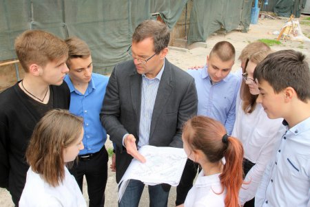 В одной из старейших школ на Молдаванке проводится капитальный ремонт (фото)