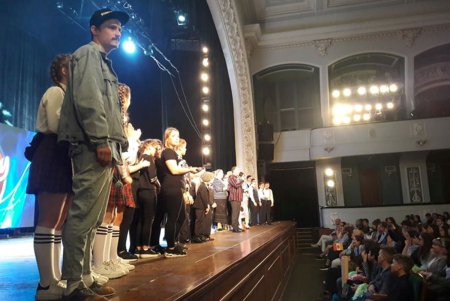 В Одессе состоялся финал Школьной Лиги смеха на «Кубок мэра» (фото)