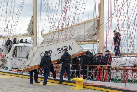 Одесские курсанты пересекут три моря на польском паруснике (фото)