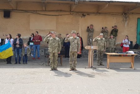 Из зоны ООС в Одесскую область вернулись военнослужащие (фото)