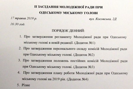 В Новой мэрии состоялось заседание молодежного совета (фоторепортаж)