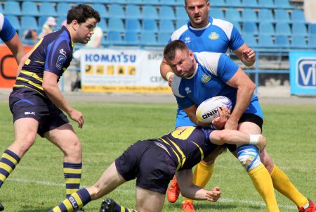 В Одессе состоялся матч чемпионата Европы по регби между сборными Украины и Швеции (фоторепортаж)