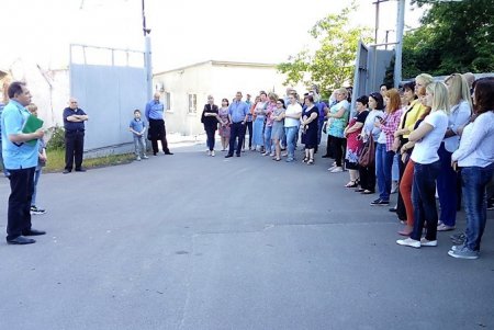 Сотрудников КП «Теплоснабжение города Одессы» учили проводить эвакуацию и тушить пожар (фото)