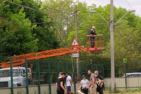 Одесские коммунальщики восстановили наружное освещение в Приморском и Киевском районах (фото)