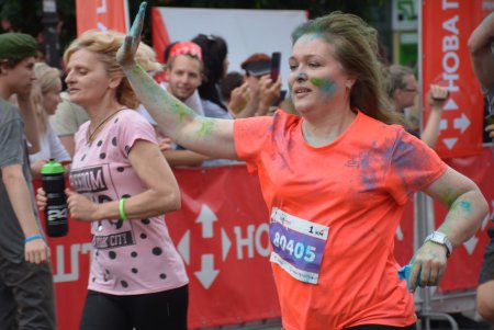 Праздник бега в центре Одессы (фоторепортаж)