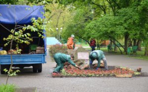 В Приморском районе завершается благоустройство парка Космонавтов (фото)