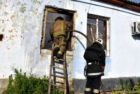 Масштабный пожар в Великом Дальнике тушили 25 спасателей (фото)