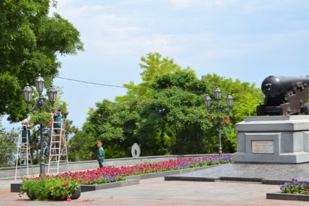 Одессу украсят 230 подвесных ваз с цветами (фото)