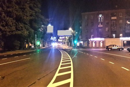На Среднефонтанской нанесли новую дорожную разметку (фото)