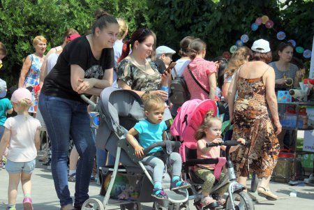 Большой детский экопраздник в парке Горького (фоторепортаж)