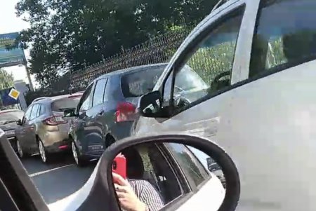 На Водопроводной столкнулись четыре автомобиля (фото)