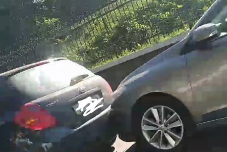 На Водопроводной столкнулись четыре автомобиля (фото)