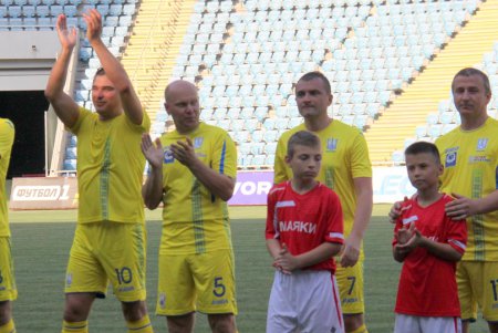 В Одессе состоялся товарищеский матч по футболу (фоторепортаж) 