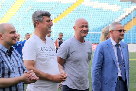 В Одессе состоялся товарищеский матч по футболу (фоторепортаж) 
