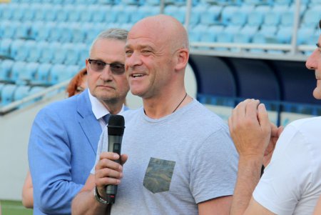 В Одессе состоялся товарищеский матч по футболу (фоторепортаж) 