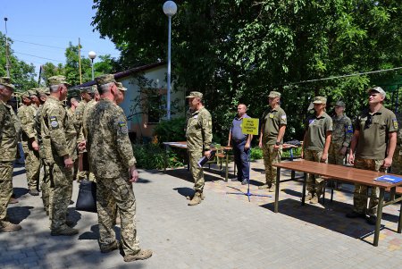 Учебные сборы батальонов территориальной обороны прошли в Одессе (фото, видео)